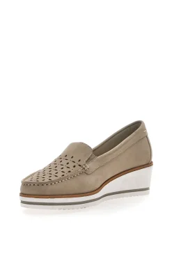 Mocassini Beige Mio Tempo 12862