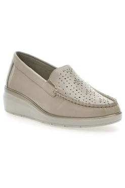 Mocassini Beige Mio Tempo 21178