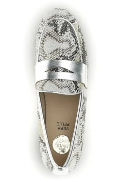 Mocassini beige stampa animalier Le havre paris TW26S2300807