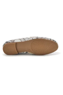 Mocassini beige stampa animalier Le havre paris TW26S2300807