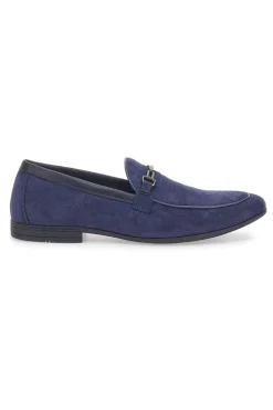 Mocassini Blu a Punta con Fibbia JOHES LAND 218014