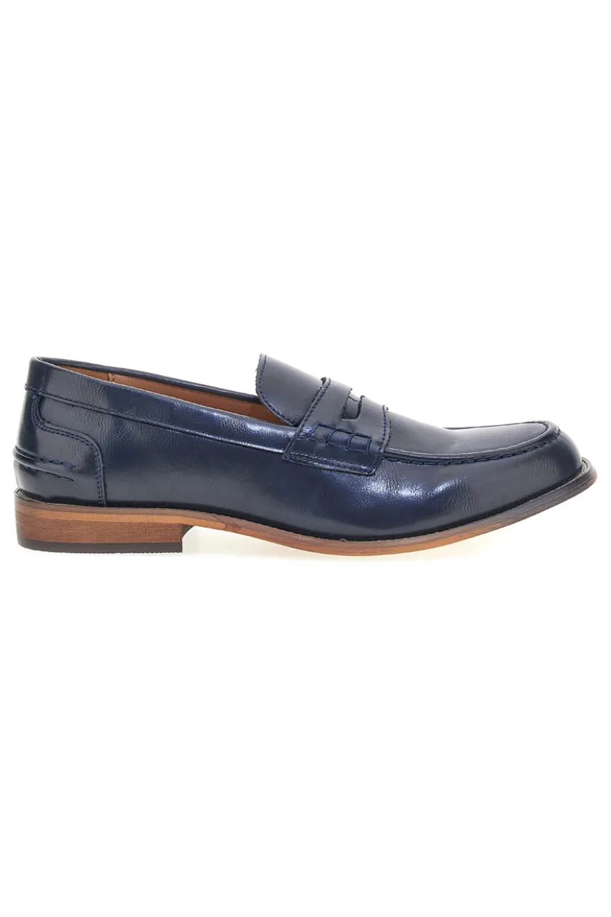 Mocassini blu Claremorris 210913