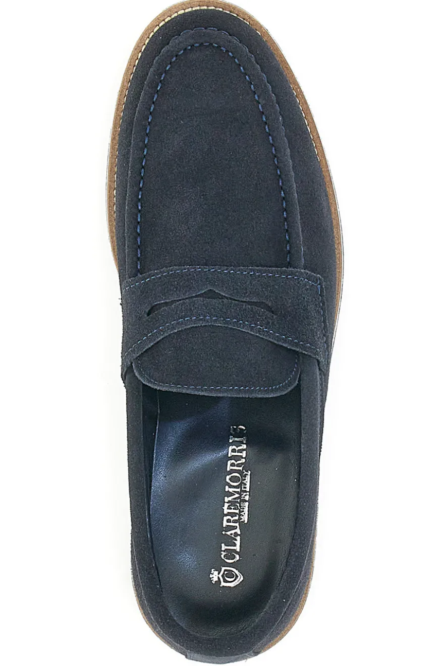 Mocassini Blu Claremorris 115