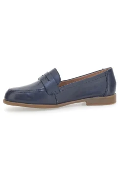 Mocassini Blu Con Bocca di Leone Pittarello Look 02 M
