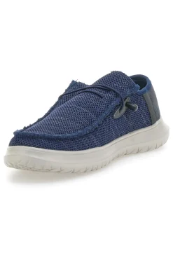 Mocassini Blu con Lacci Elastici ROUTE 66 RO51803