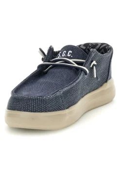 Mocassini blu con lacci U.s. golf club S2694US4636