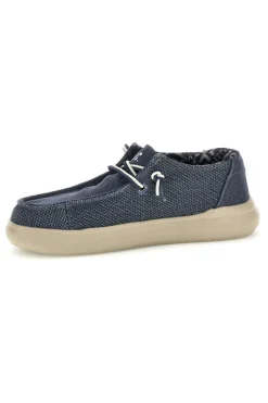 Mocassini blu con lacci U.s. golf club S2694US4636