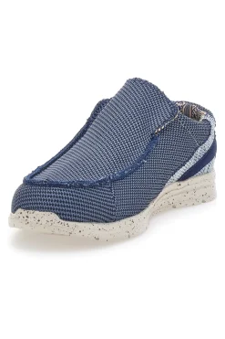 Mocassini blu con laccio elastico SEVENOAKS PK6319A
