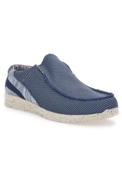 Mocassini blu con laccio elastico SEVENOAKS PK6319A