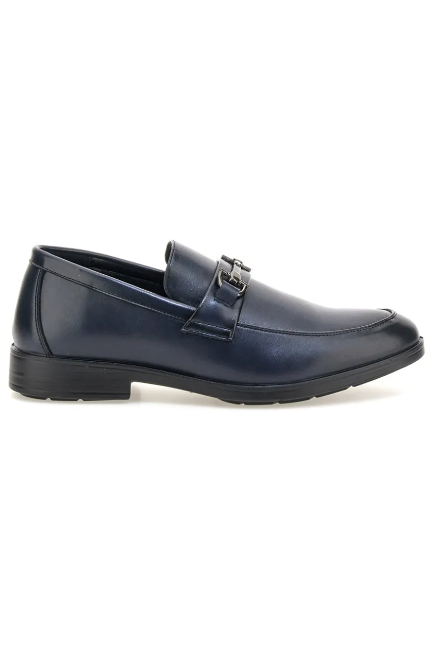 Mocassini blu con morsetto Longford 9016
