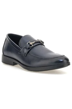 Mocassini blu con morsetto Longford 9016
