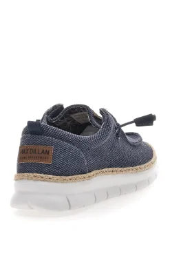 Mocassini Blu con Rafia e Lacci Elastici MAX DILLAN WALLY BIG CVS