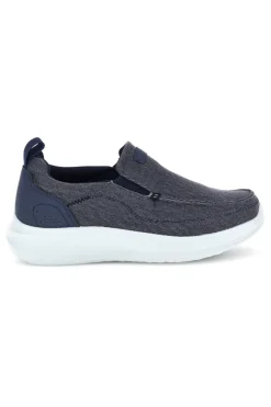 Mocassini blu in tessuto leggero Jerpoint PK6130C