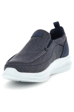 Mocassini blu in tessuto leggero Jerpoint PK6130C