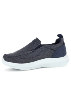 Mocassini blu in tessuto leggero Jerpoint PK6130C