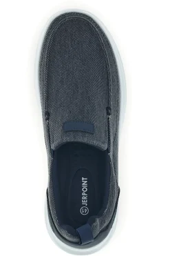 Mocassini blu in tessuto leggero Jerpoint PK6130C