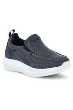 Mocassini blu in tessuto leggero Jerpoint PK6130C