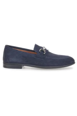 Mocassini Blu In Vera Pelle Max Dillan 11