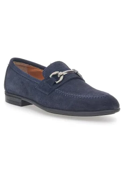 Mocassini Blu In Vera Pelle Max Dillan 11