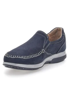 Mocassini Blu In Vera Pelle Mady in Italy Max Dillan 320