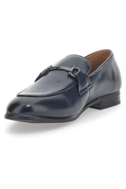 Mocassini Blu Lucidi Solo Soprani 41819