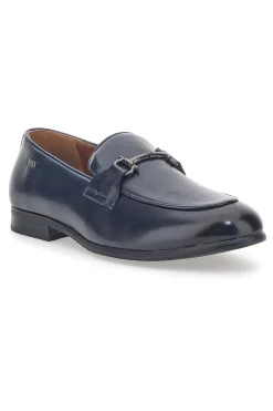 Mocassini Blu Lucidi Solo Soprani 41819