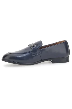 Mocassini Blu Lucidi Solo Soprani 41819