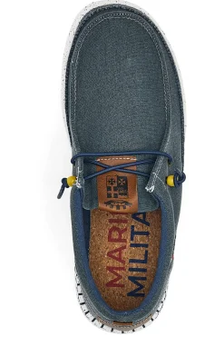 Mocassini Blu Marina Militare 1701