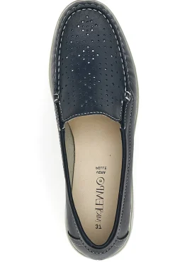 Mocassini Blu Mio Tempo 21178