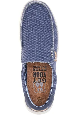 Mocassini Blu Route 66 RO41817