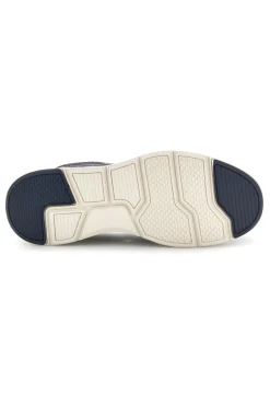 Mocassini blu slip on con suoletta estraibile Sevenoaks YH25129