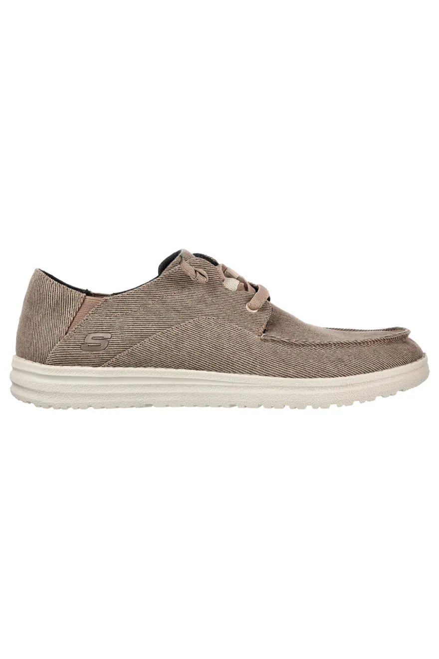 Mocassini brown Classic Fit con Memory Foam Skechers Melson Volgo