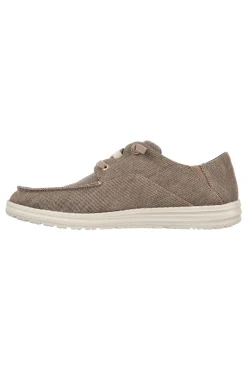 Mocassini brown Classic Fit con Memory Foam Skechers Melson Volgo
