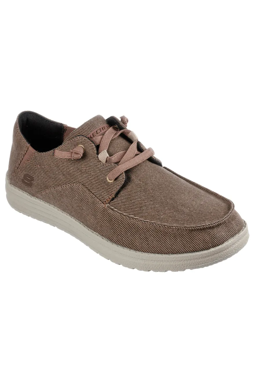 Mocassini brown Classic Fit con Memory Foam Skechers Melson Volgo