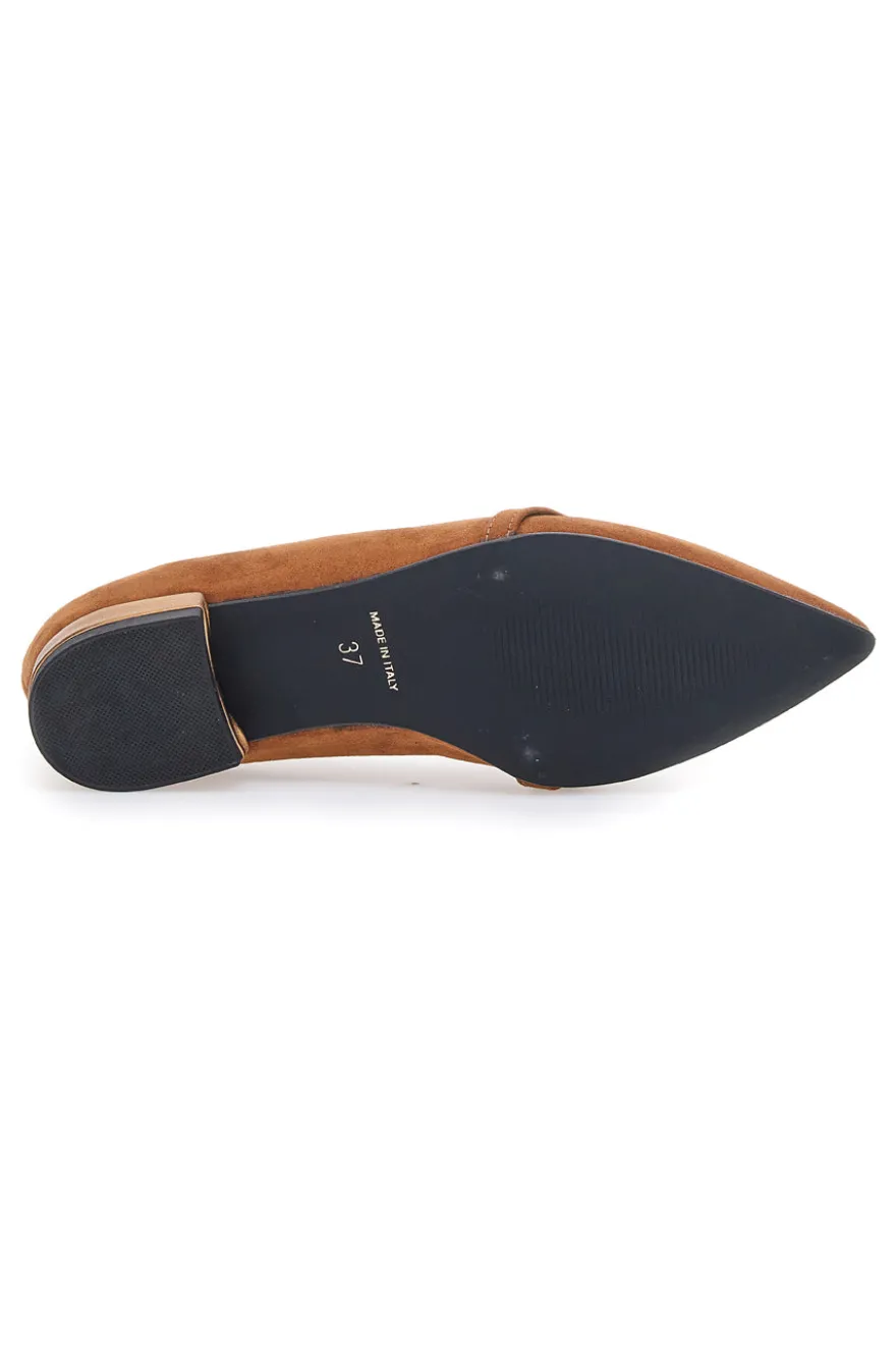 Mocassini Color Cuoio Pittarello Love 103016