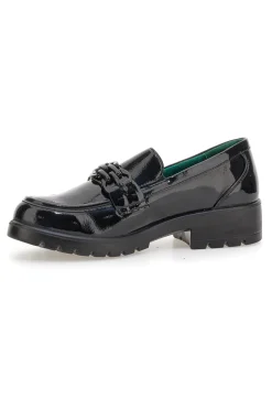 Mocassini Comfort neri con sistema di memoria plantare Eco Bio J528676