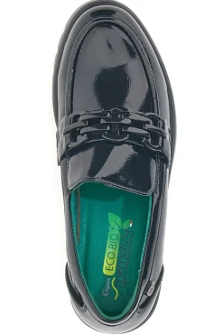 Mocassini Comfort neri con sistema di memoria plantare Eco Bio J528676