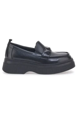 Mocassini Con Platform Sara Lopez 32203 Neri