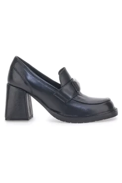 Mocassini con Tacco Pittarello Glam 7012 Neri