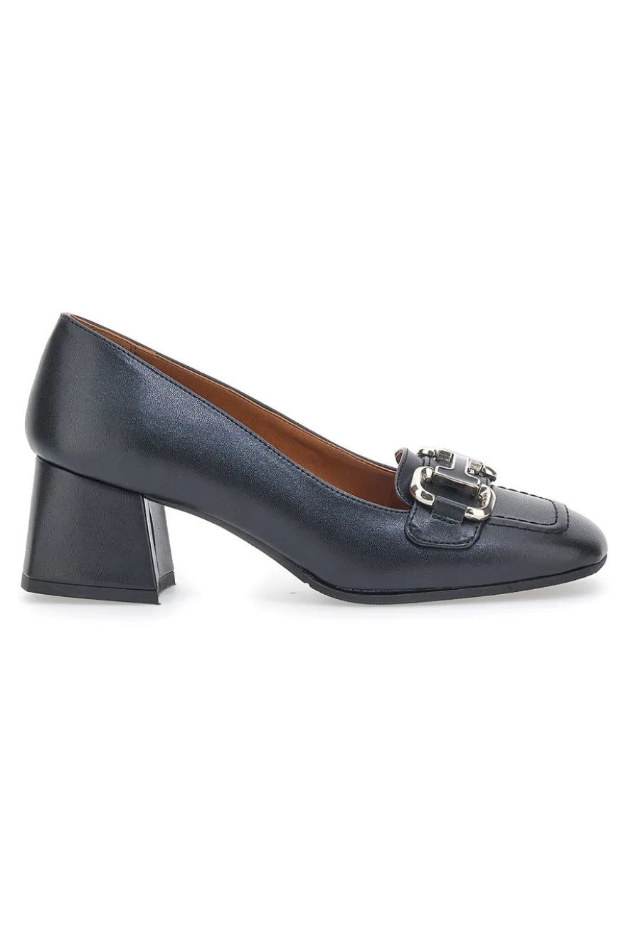 Mocassini con tacco Pittarello Couture 144 Neri