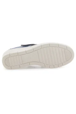 Mocassini denim traforati con strappo The First Active 5