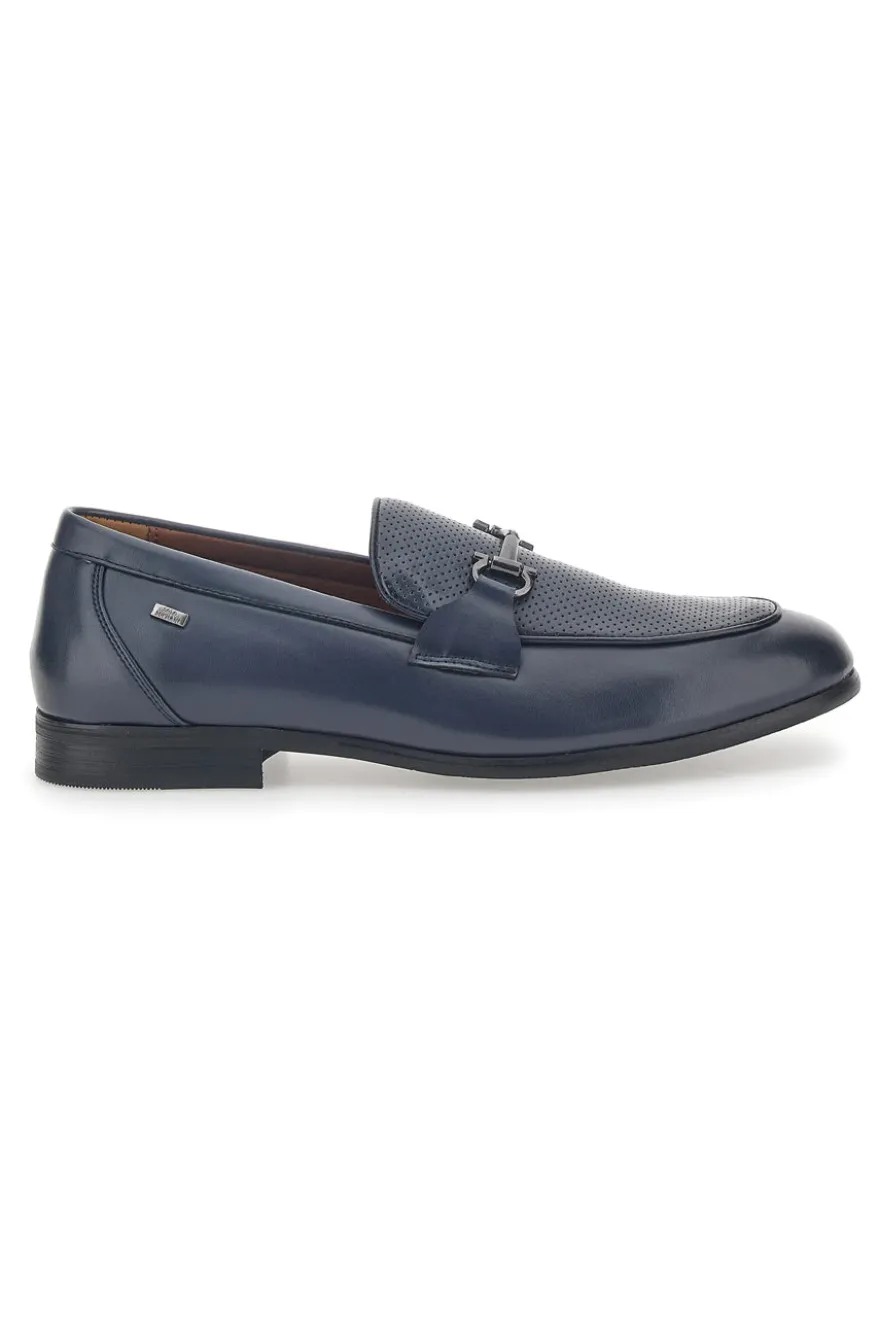 Mocassini Eleganti da Uomo Blu Solo Soprani 41818