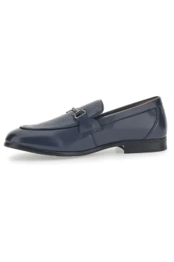 Mocassini Eleganti da Uomo Blu Solo Soprani 41818