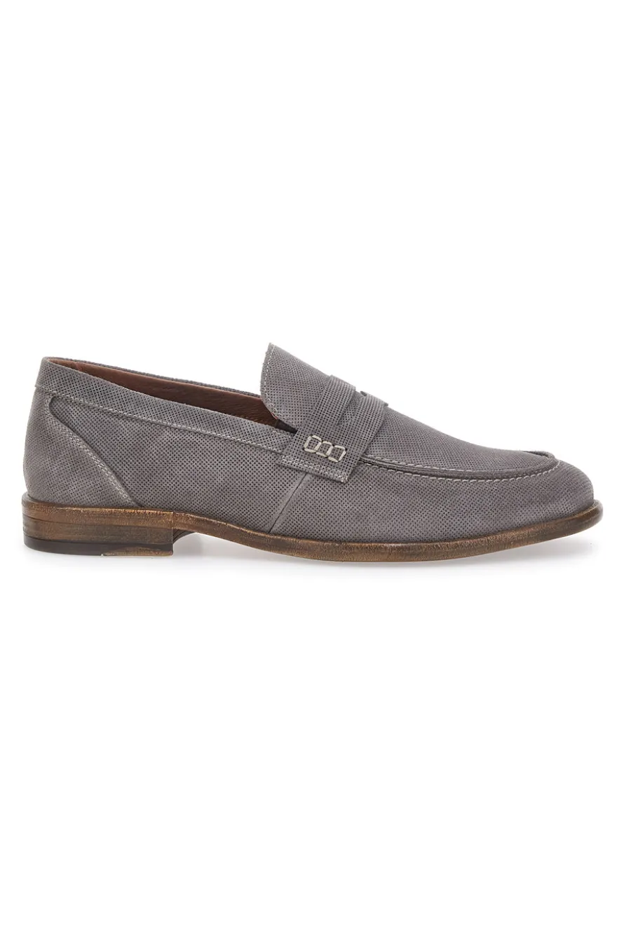 Mocassini Grigi da Uomo Pittarello Eco 32006