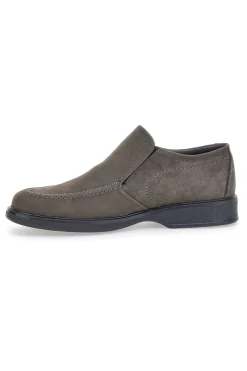 Mocassini Grigi In Vera Pelle Made In Italy Longford 3