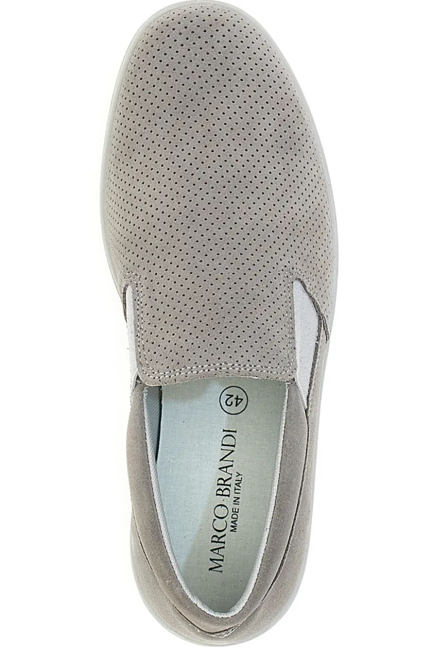 Mocassini Grigi Marco Brandi 66
