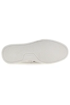 Mocassini grigi slip on con suola bianca Longford C53086