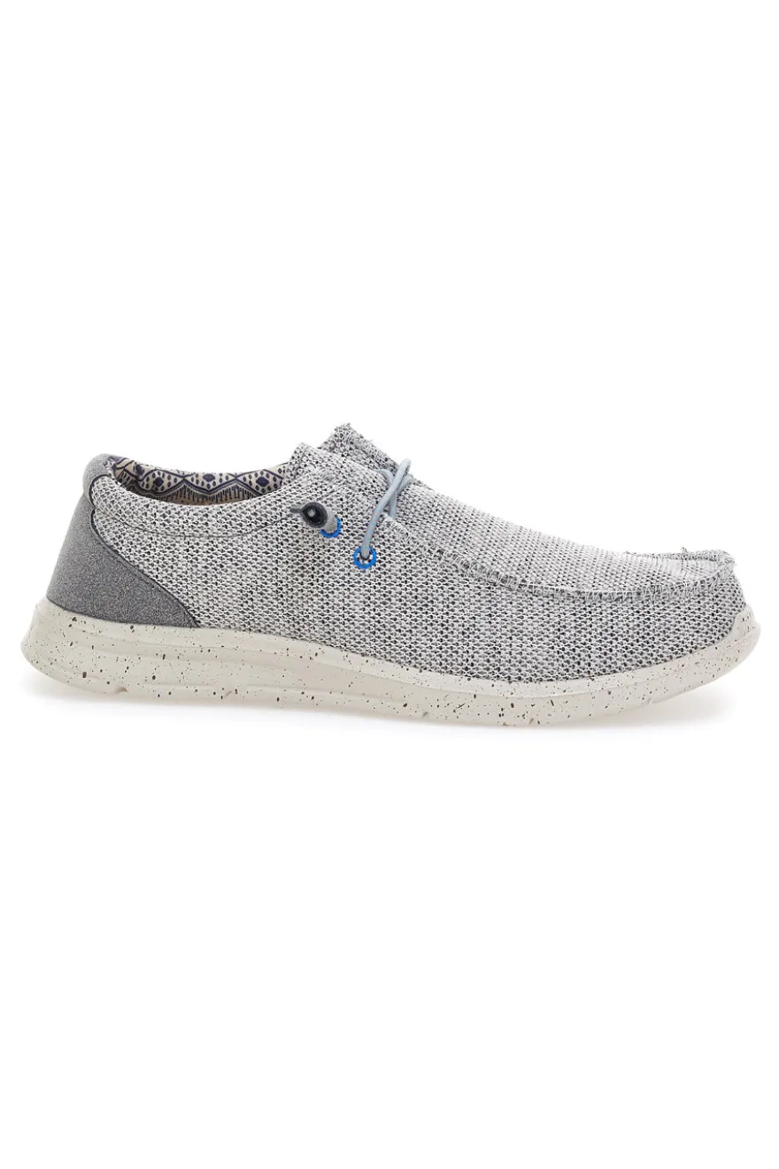 Mocassini grigio con laccio elastico SEVENOAKS PK1118G
