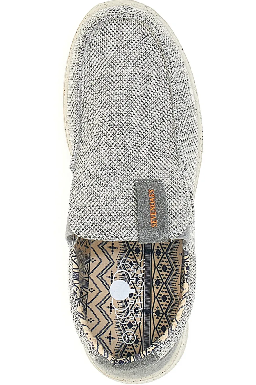 Mocassini grigio con laccio elastico SEVENOAKS PK6909C