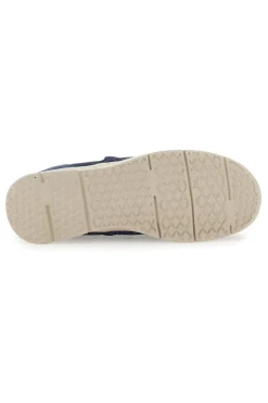 Mocassini in Tela Blu Sevenoaks 6909